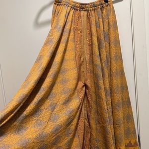 Wide legged Boho pants